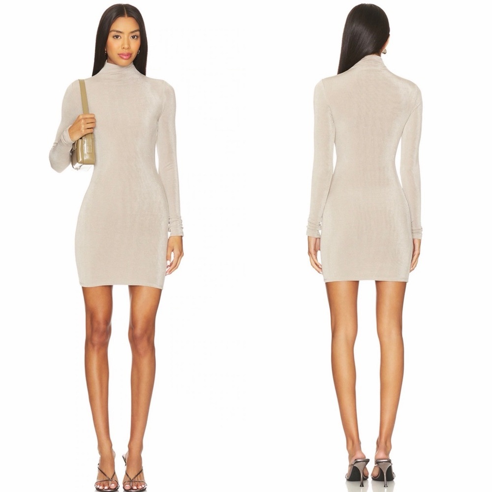 NEW‎ | SER.O.YA Retrofete Nara Mini Dress, medium, concrete, NWT